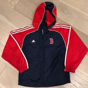 Adidas Boston redsox windbreaker embroidered